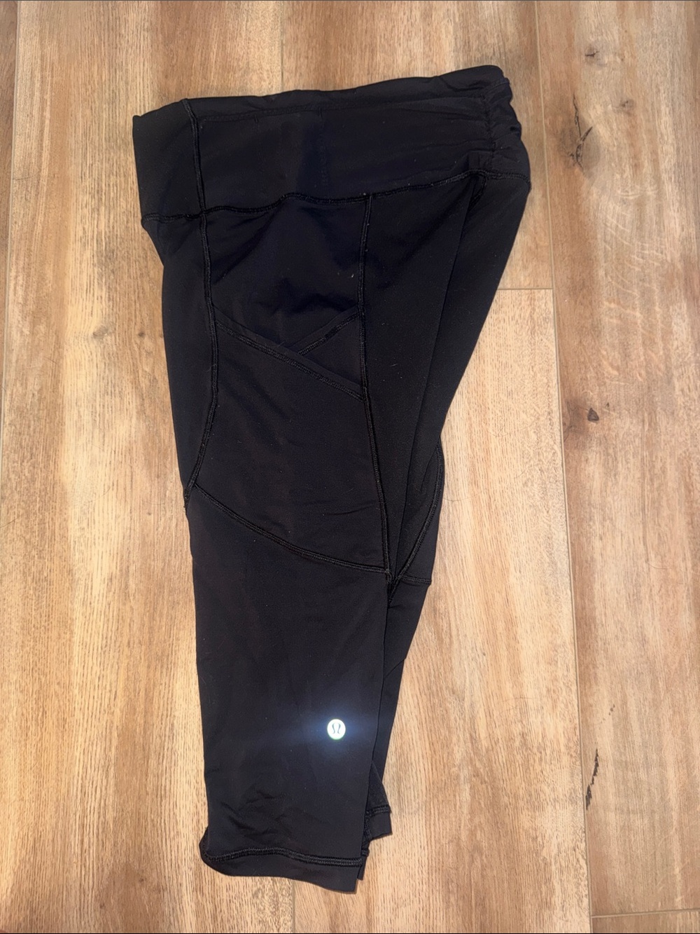 lululemon athletica Black Cropped Pocket Leggings - Picture 4 of 4